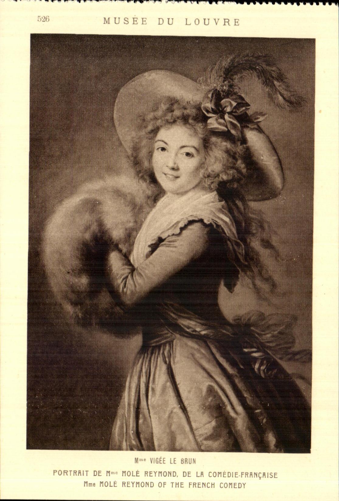 CPA Musee Du louvre Portrait De Mole Reymond De La Comedie Francaise 