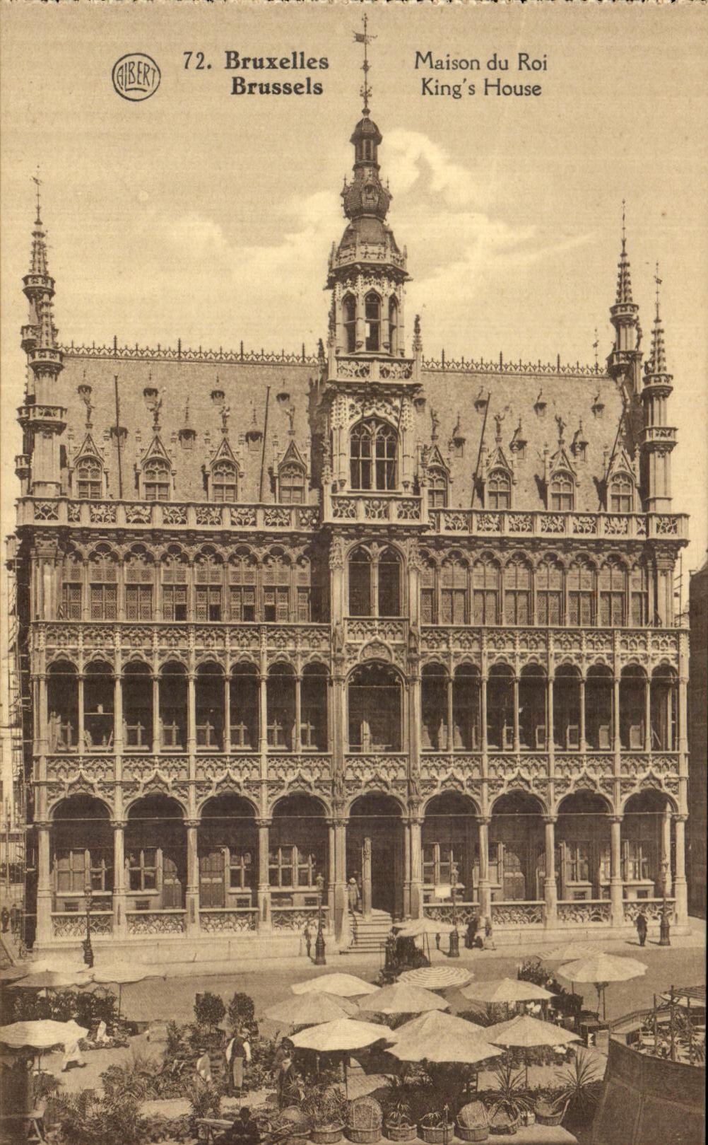 CPA Brussels House of the King