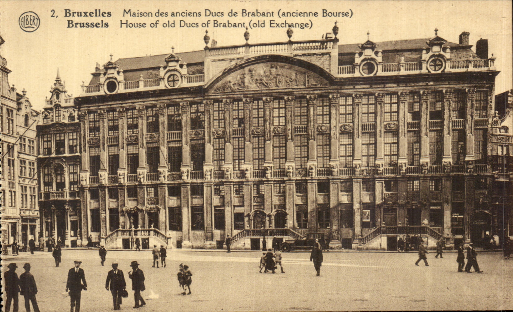 CPA Brussels House of the Former Dukes of the Brabant