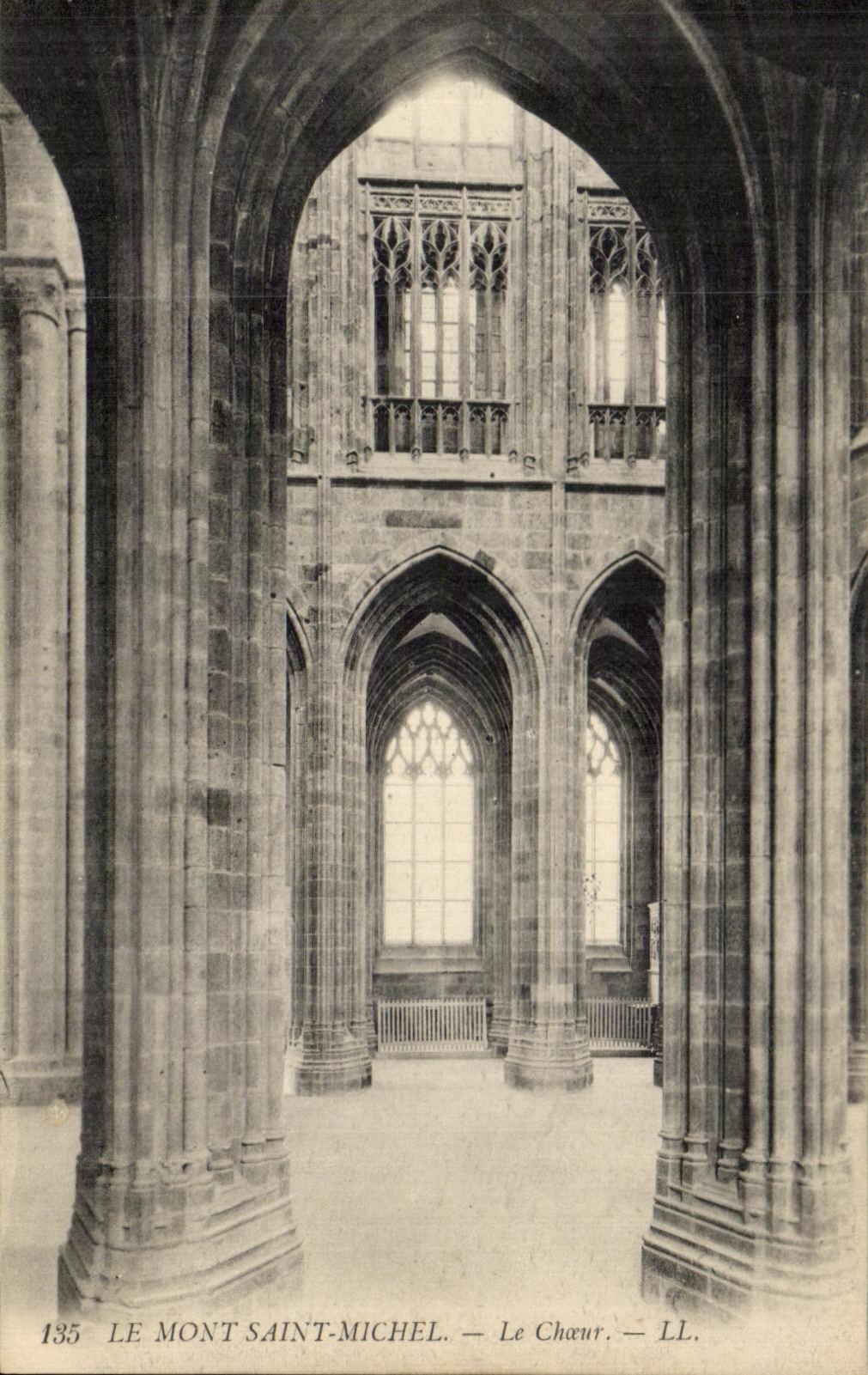 CPA Mont Saint Michel Chorus