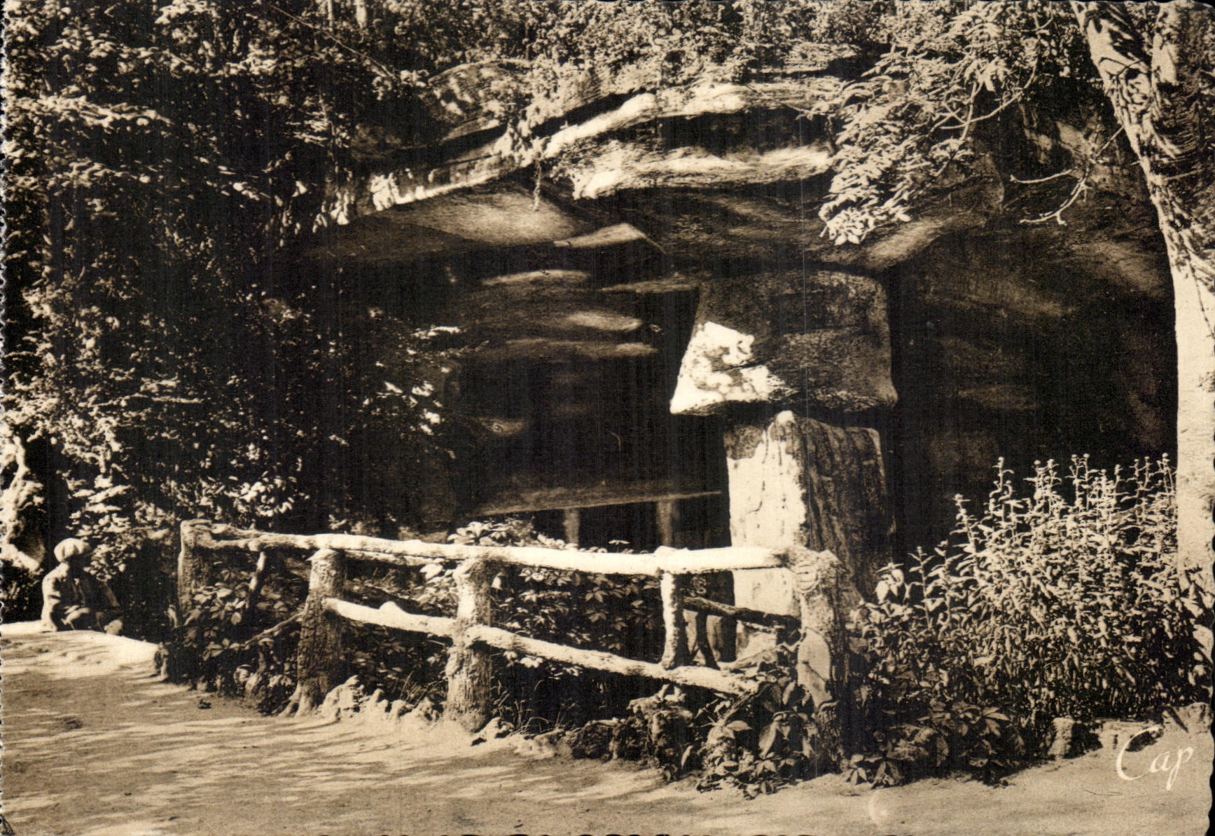 Entrada de CPA Chatelguyon de la fuente de la margarita