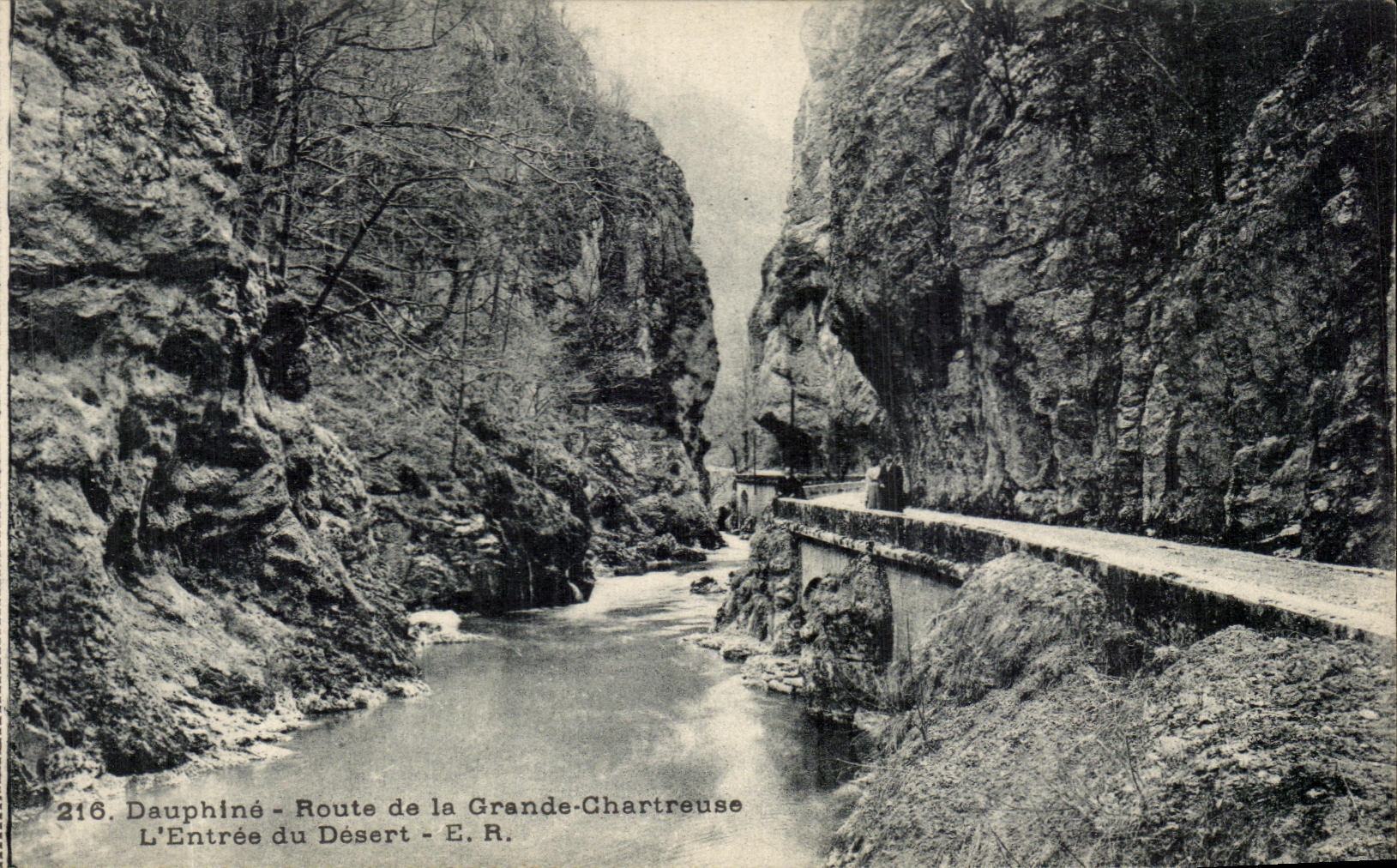 Servicios chartreuses grandes de Of de la entrada de CPA Dauphine Road Of