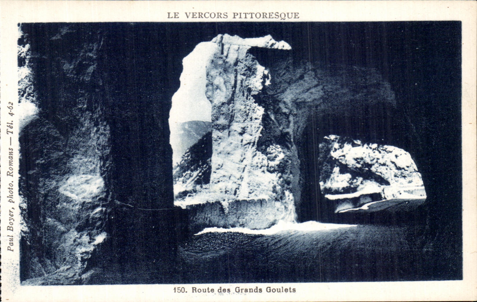 CPA Le Vercors Pittoresque Route Des Grands Goulets