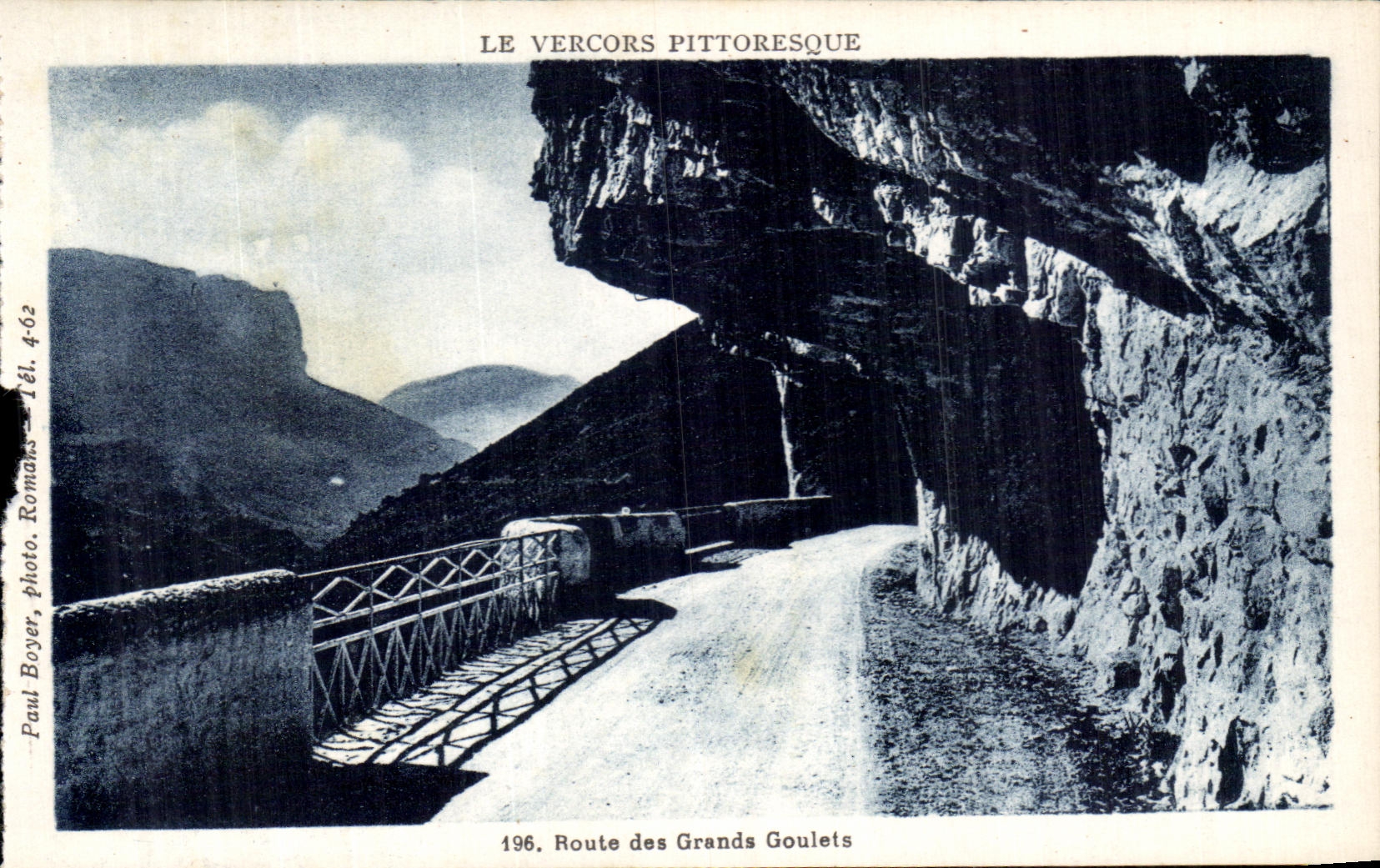 CPA Le Vercors Pittoresque Route Des Grands Goulets