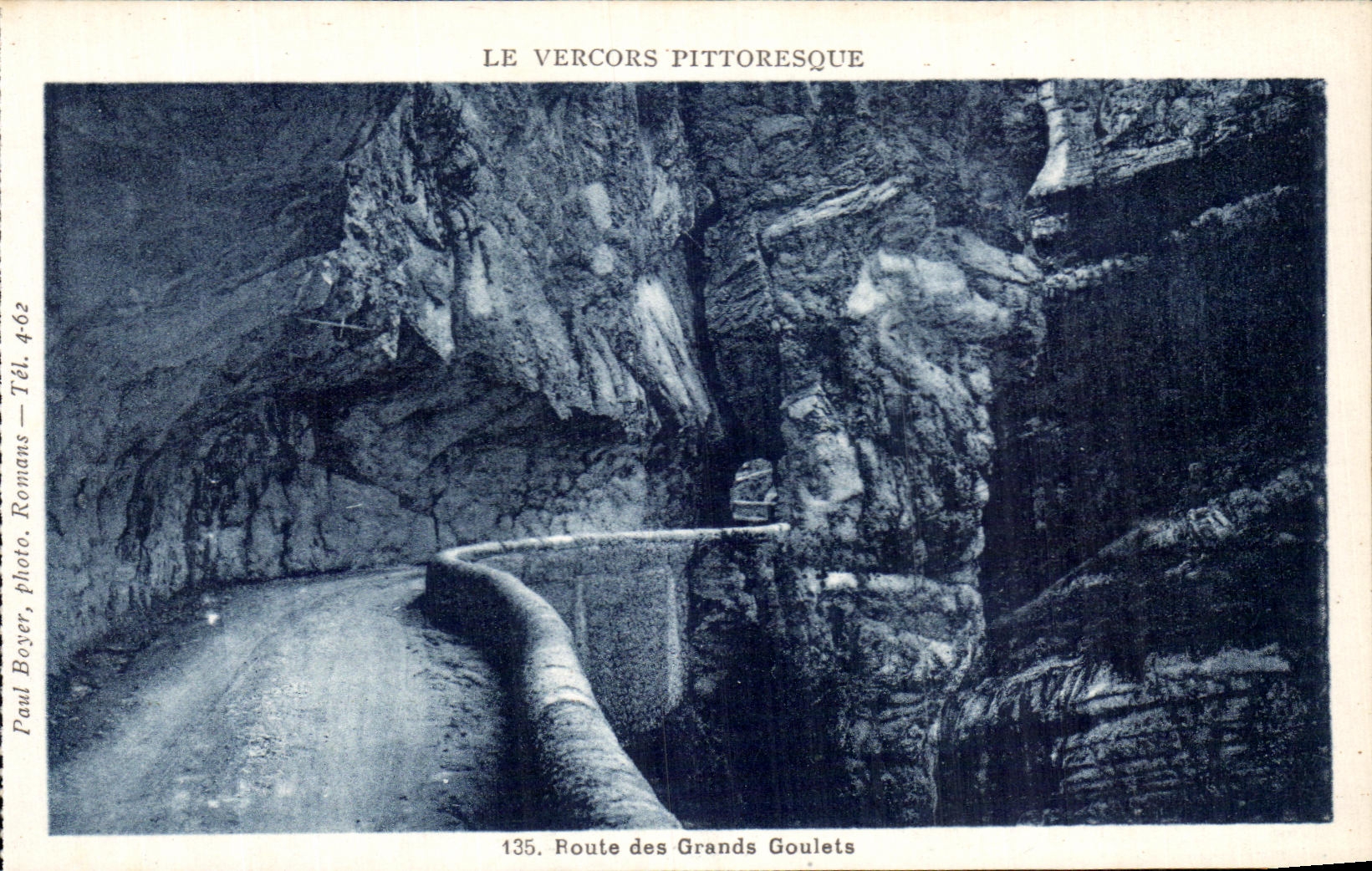 CPA Le Vercors Pittoresque Route Des Grands Goulets