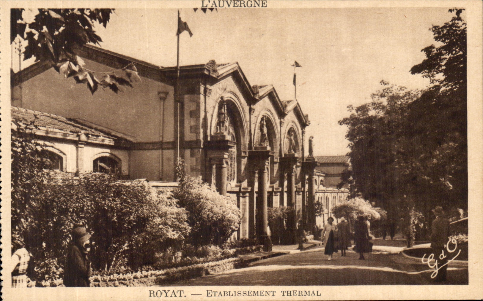 CPA Auvergne Royat Hydropathic establishment