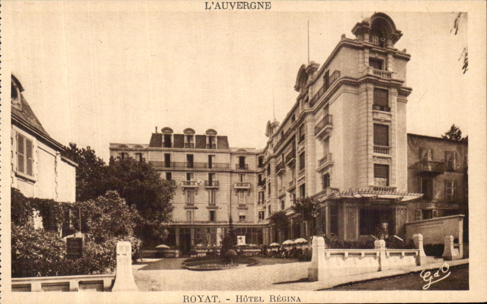 CPA Auvergne Royat Recina Hotel