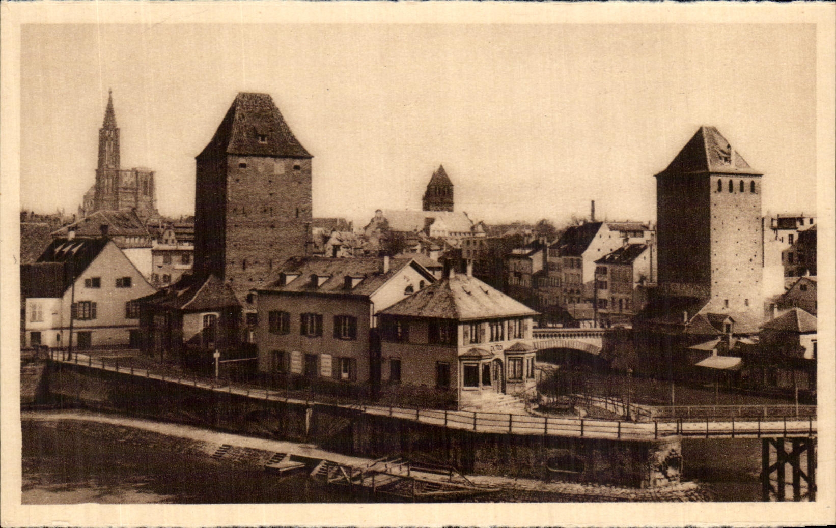 CPA Strasbourg Covered Bridges