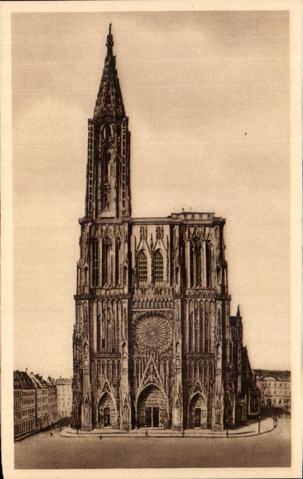 CPA Strasbourg Cathedral