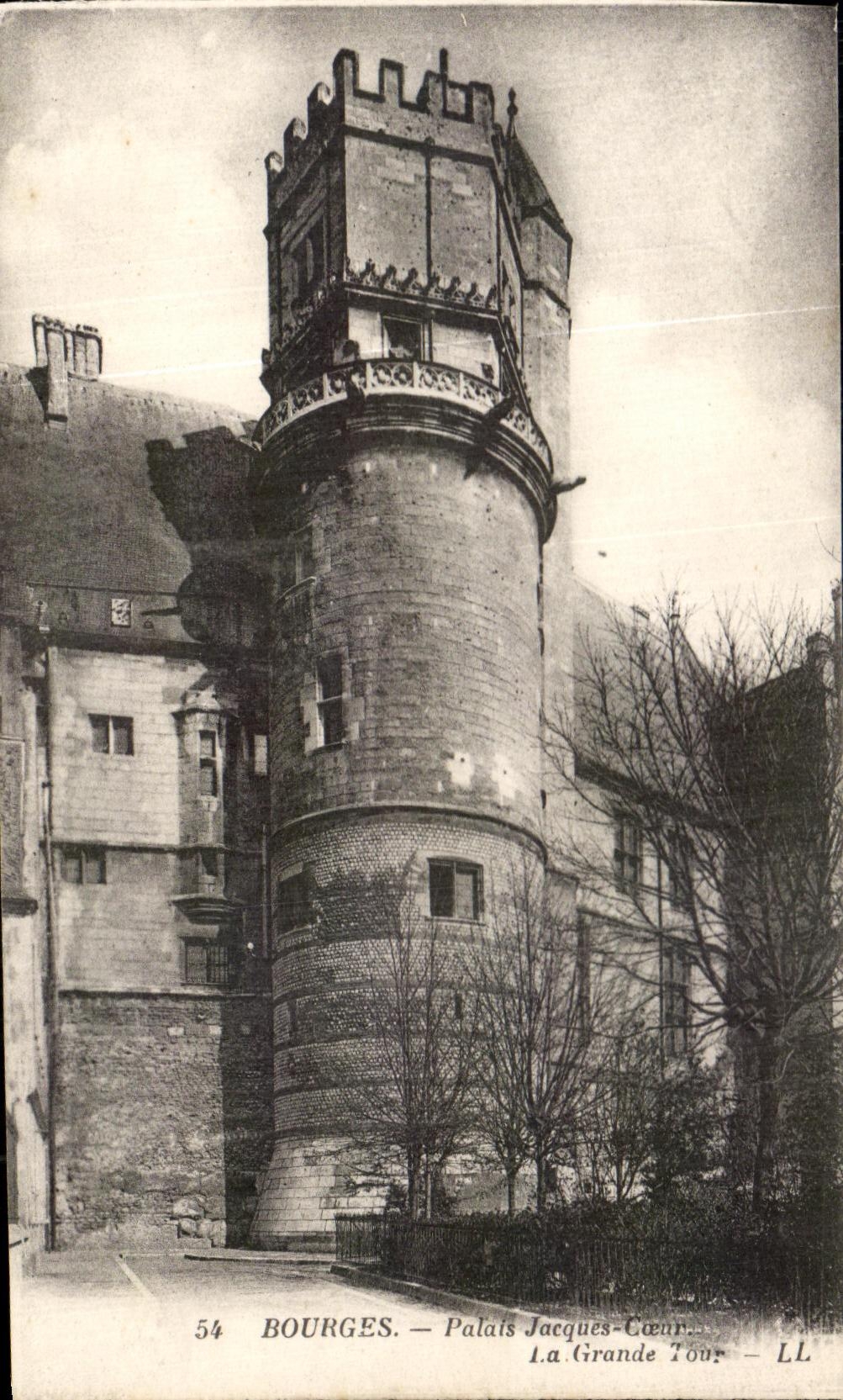 Corazon de Jacques del paladar de CPA Bourges la torre grande