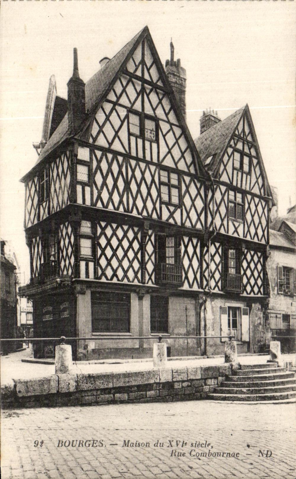 CPA Bourges House Of la decimosexto calle Combournac
