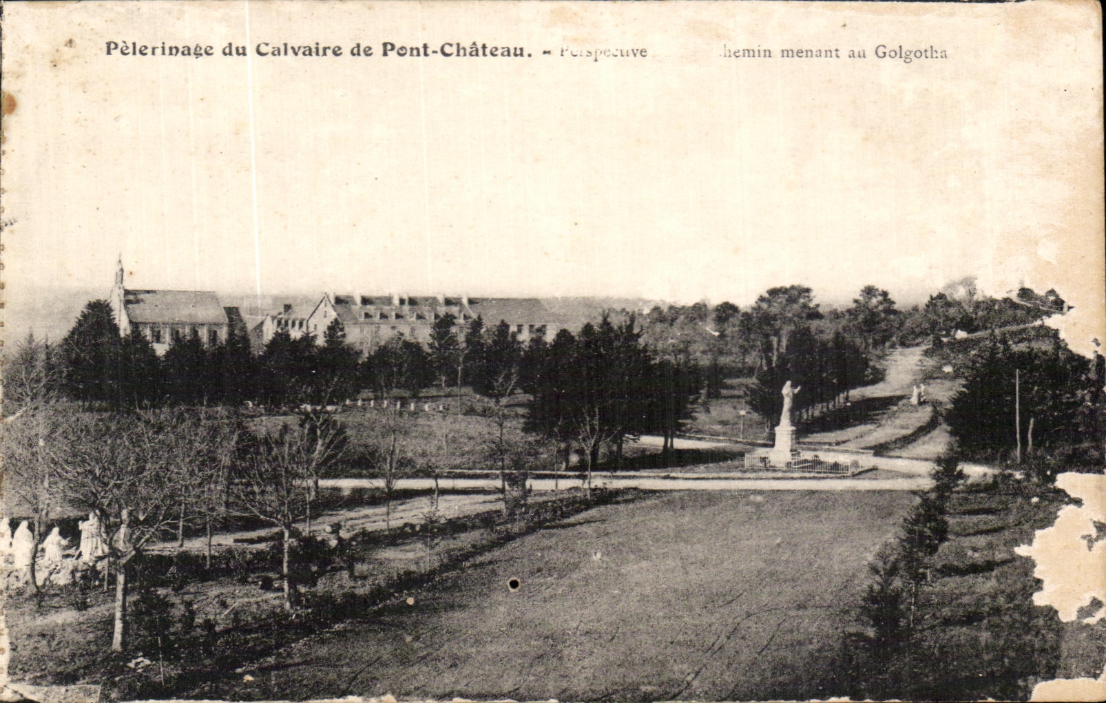 CPA Pilgrimage Of the Martyrdom Of Bridge Castle