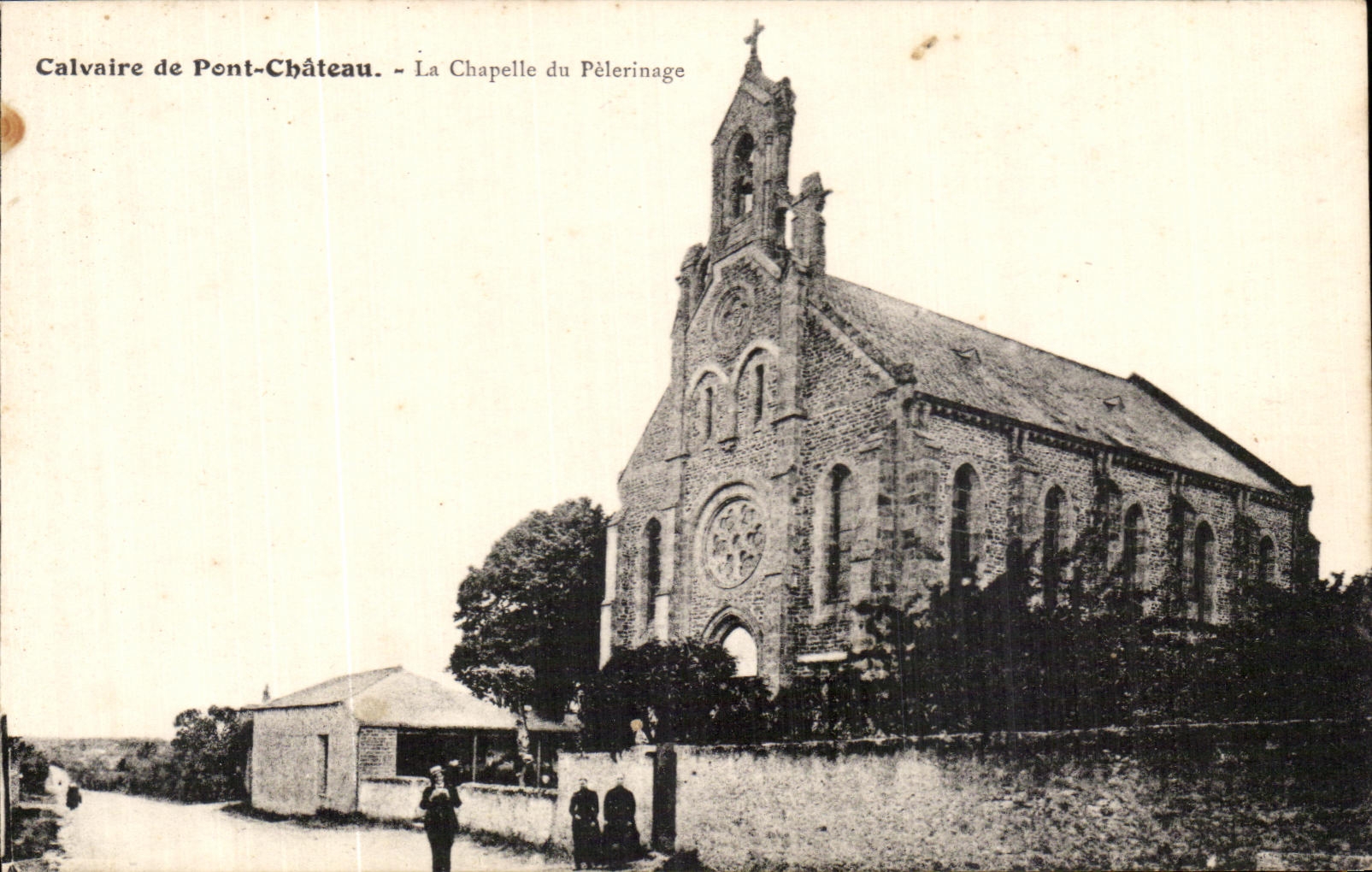 CPA Martyrdom Of Bridge Castle La Chapelle Of the Pilgrimage