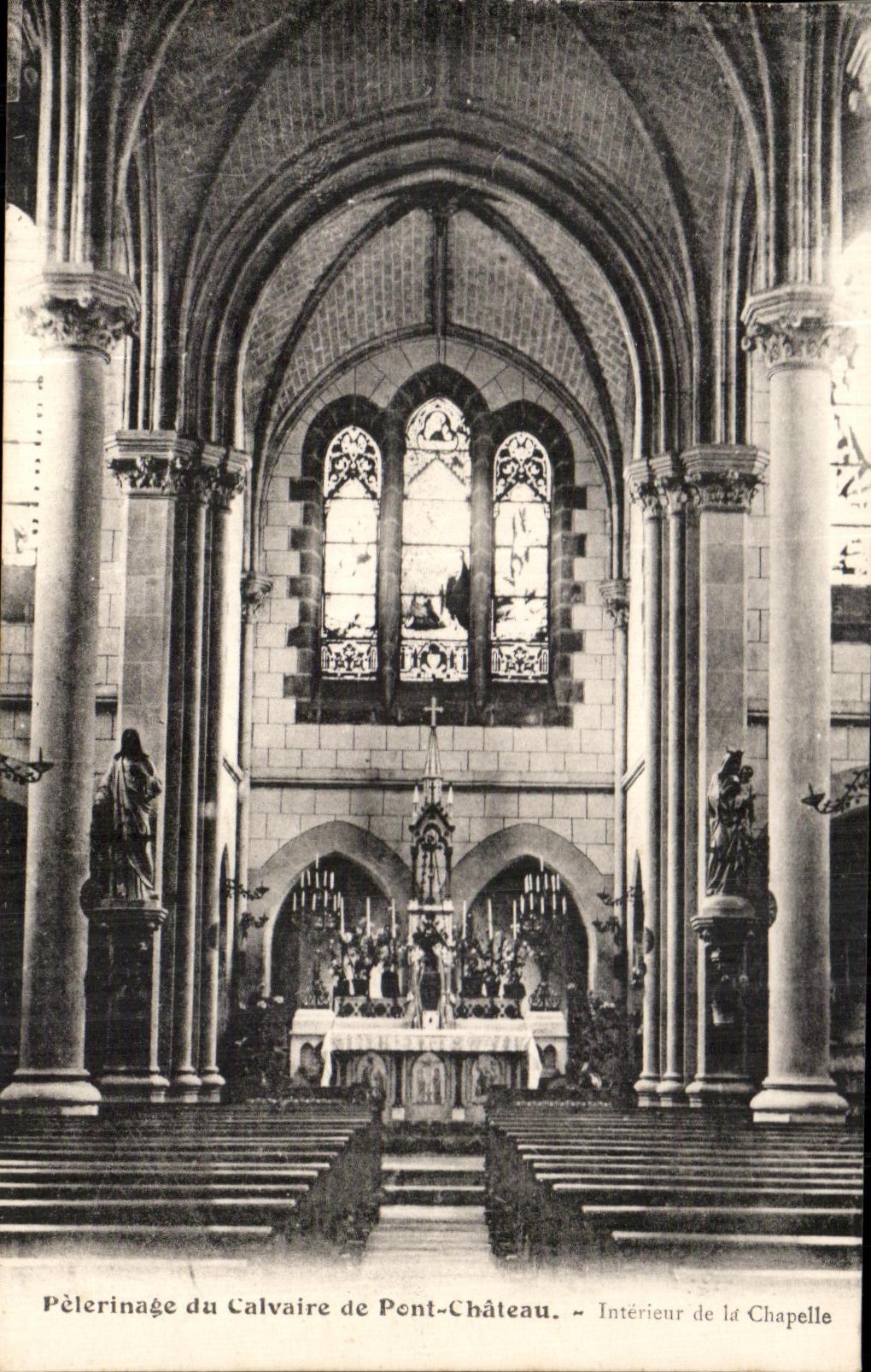 CPA Pilgrimage Of the Martyrdom Of Bridge Interior Castle Of the Vault