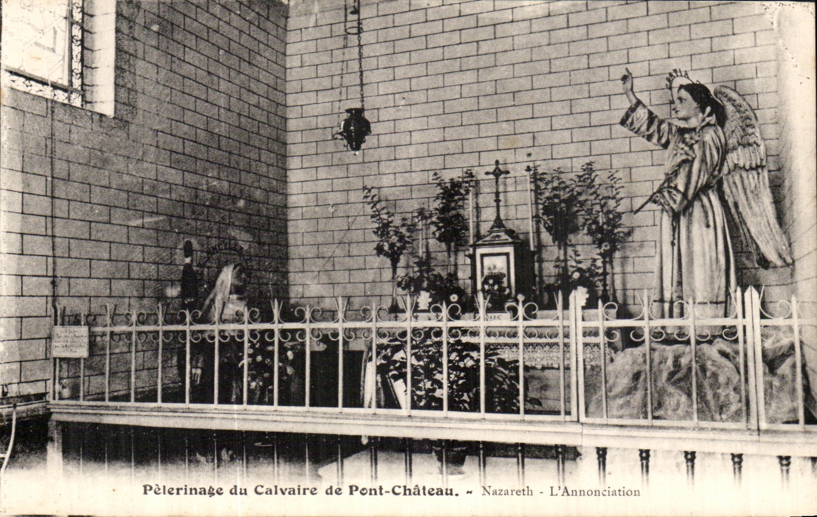 CPA Pilgrimage Of the Martyrdom Of Bridge Nazareth Castle Annunciation