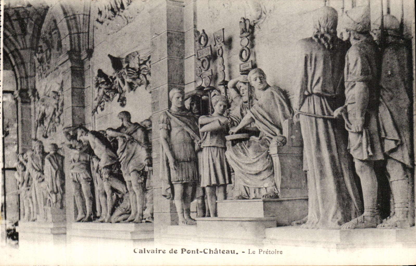 Martirio de CPA del castillo del puente la corte