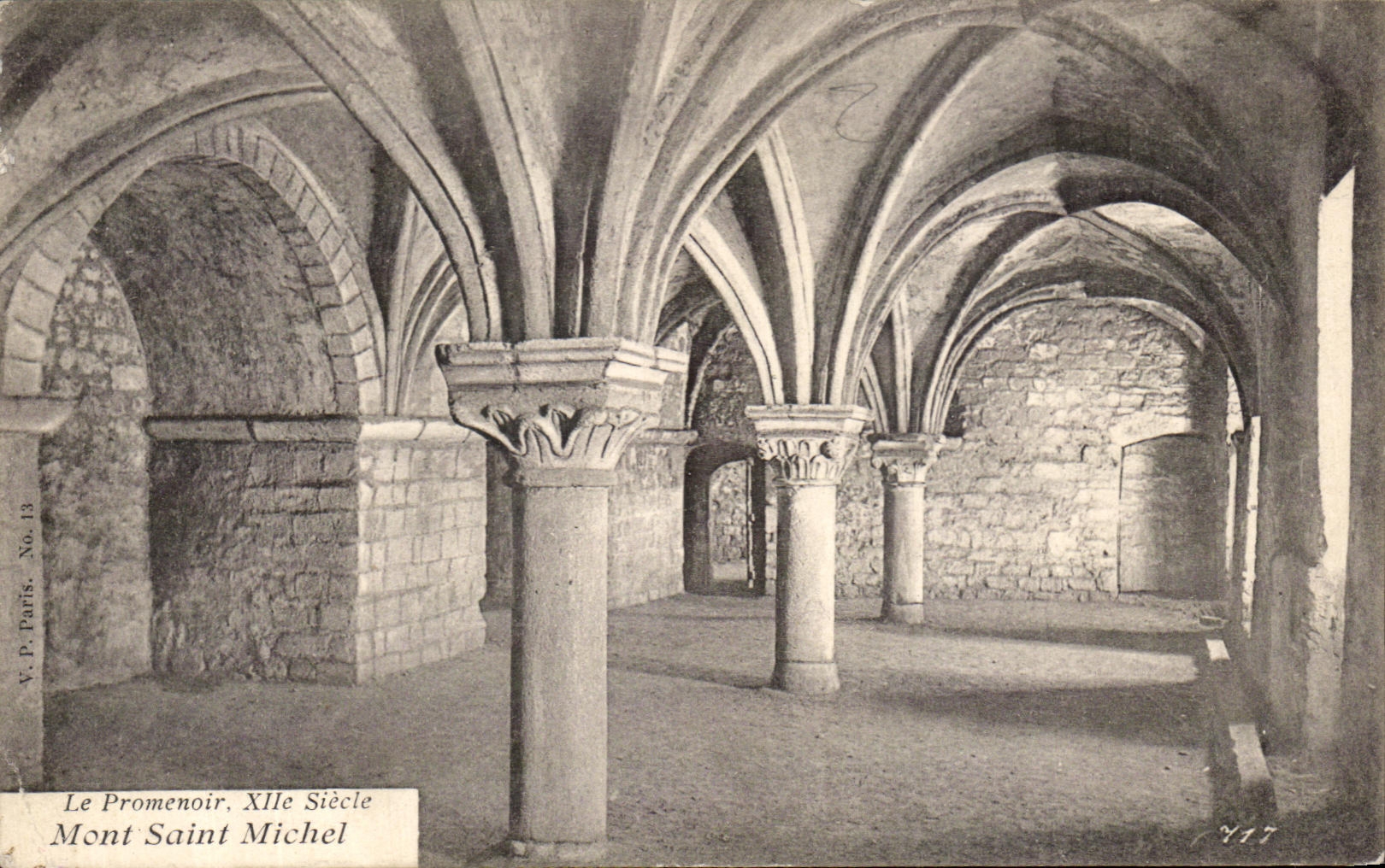 CPA the Promenade Mont Saint Michel