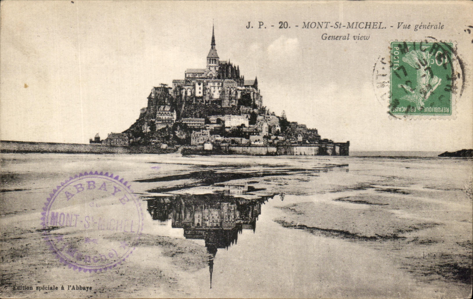 CPA Mont Saint Michel View