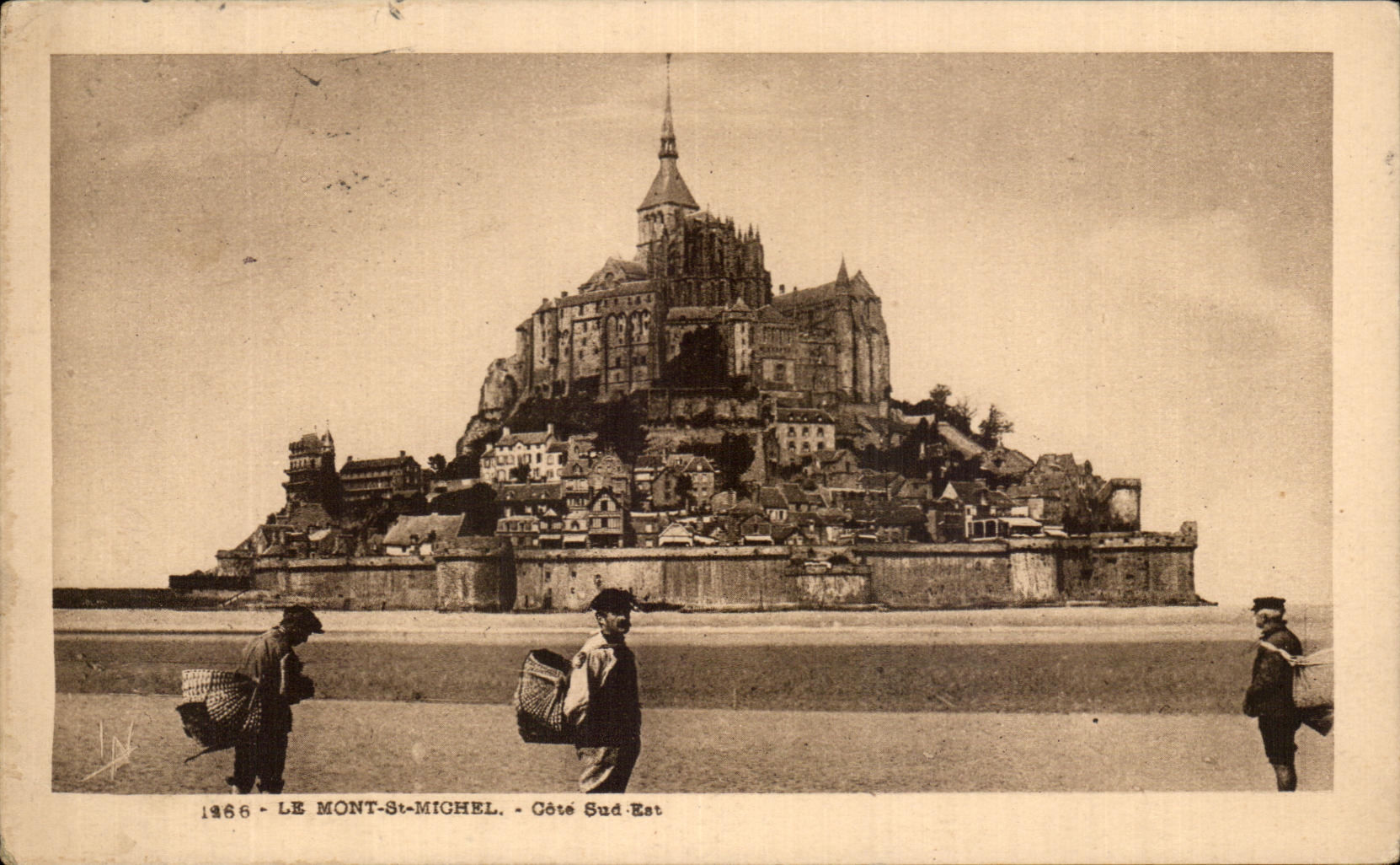 CPA Mont Saint Michel the Southern Dimension Is sinning
