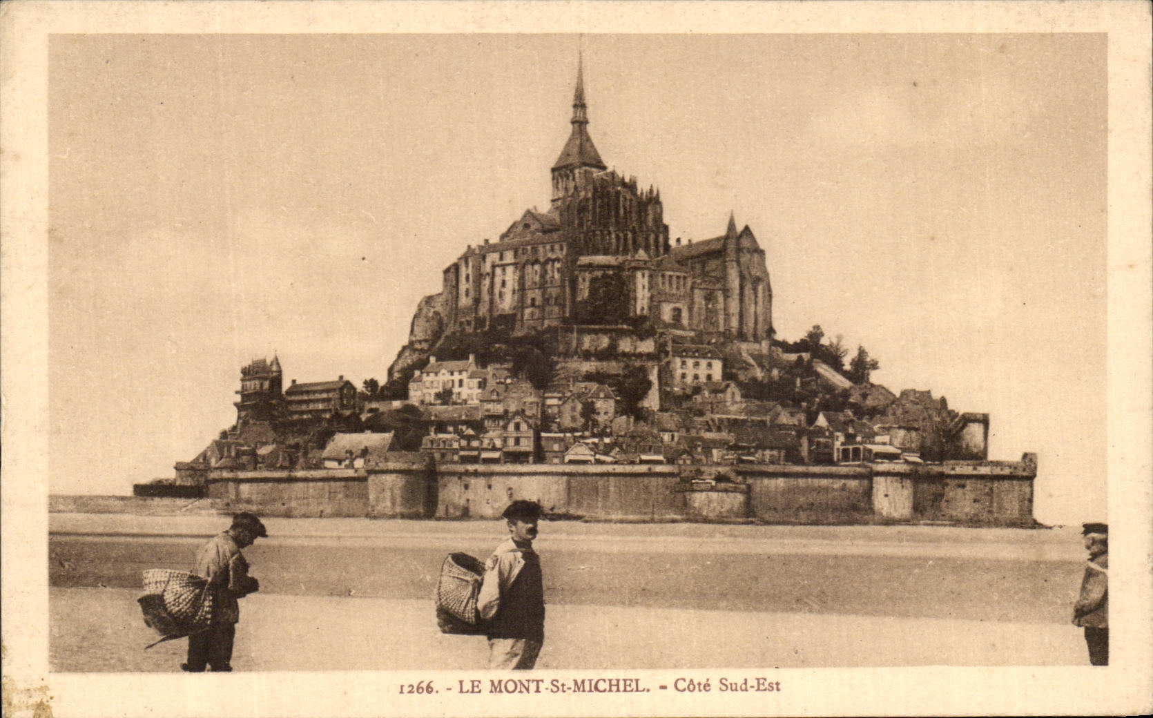 CPA Mont Saint Michel the Southern Dimension Is Sinning