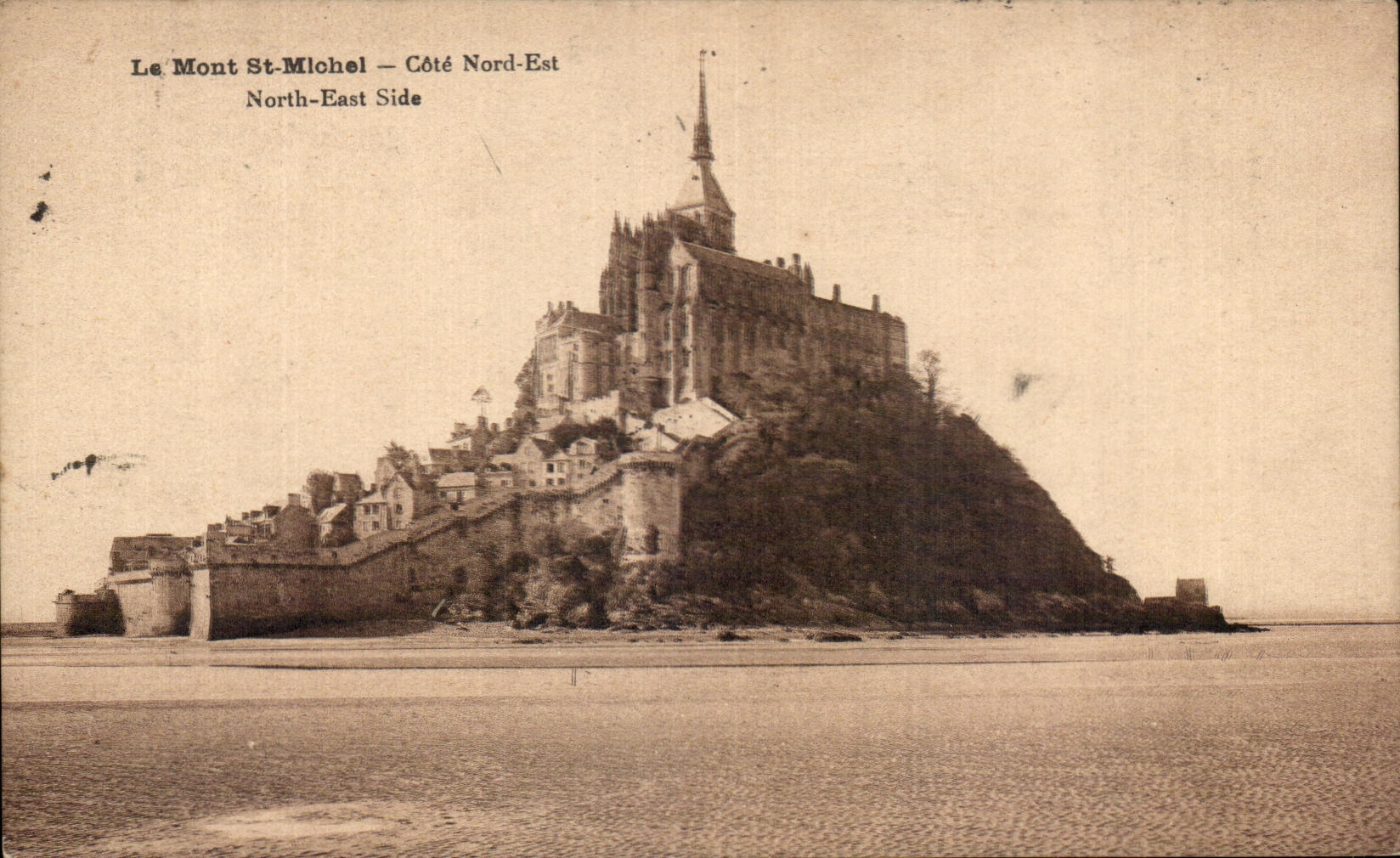 CPA the Mount Northern St Michel Cote Is