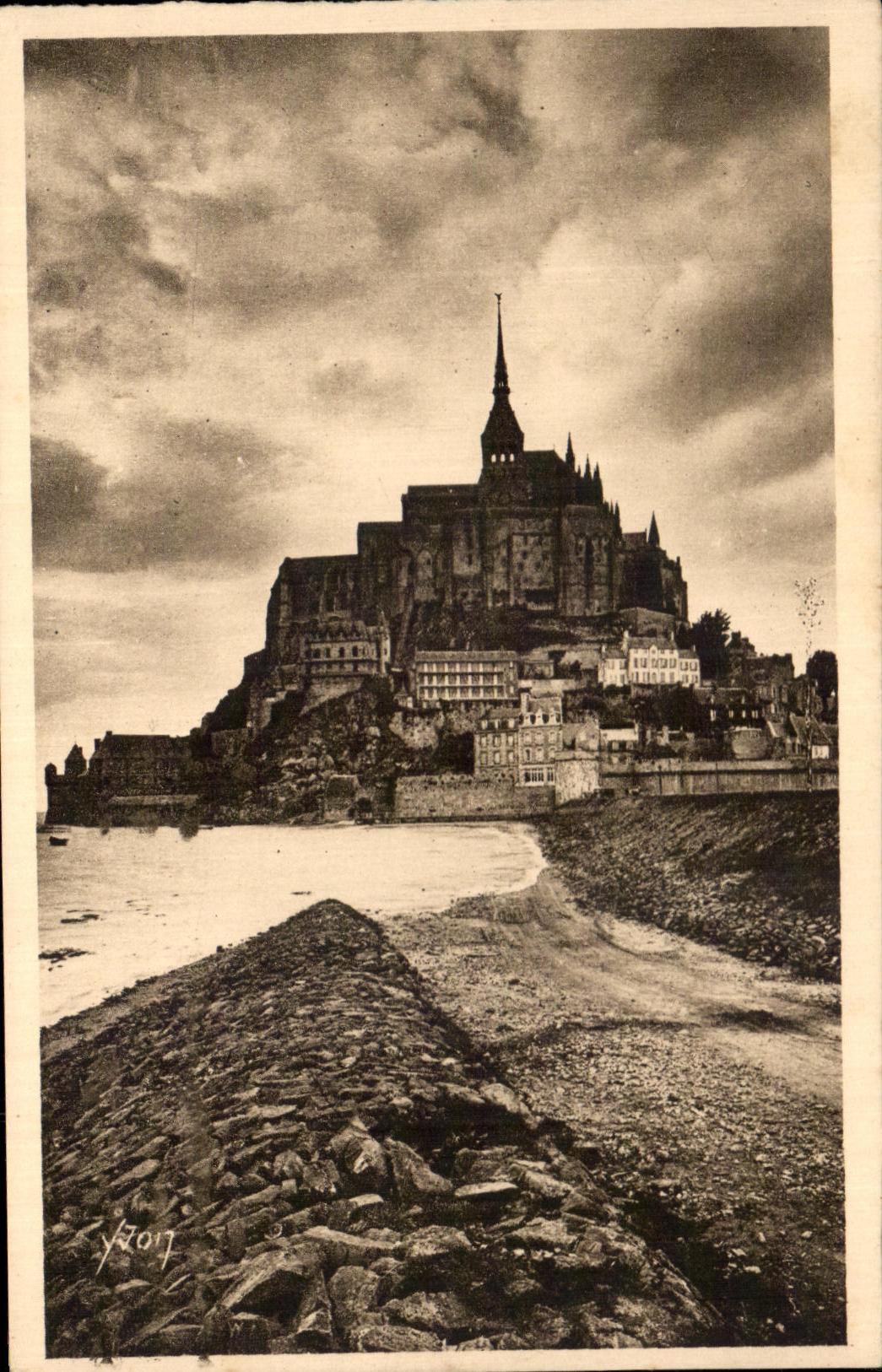 CPA Soft France the Mount St Michel