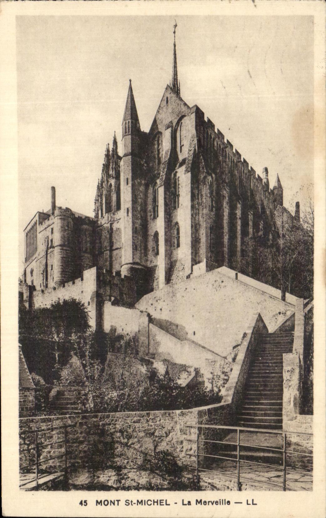 CPA Mont Saint Michel Wonder