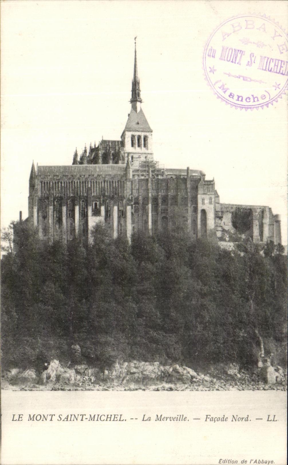 CPA Mont Saint Michel the Northern Wonder Frontage