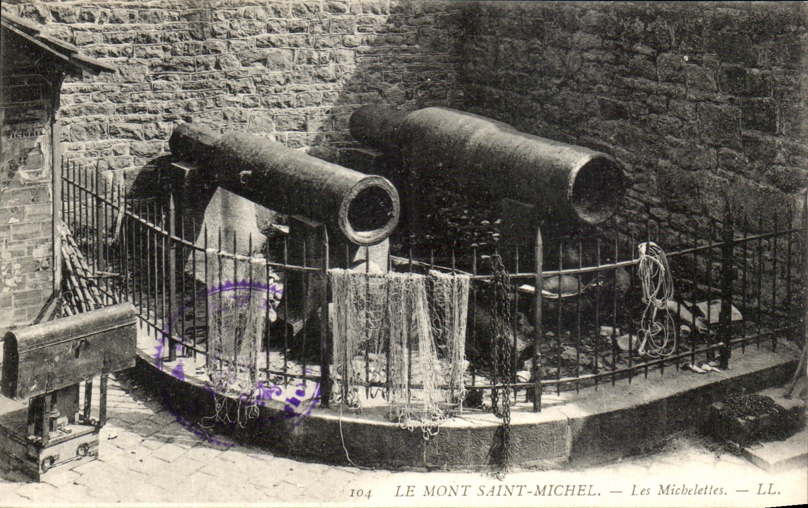 CPA Mont Saint Michel Michelettes
