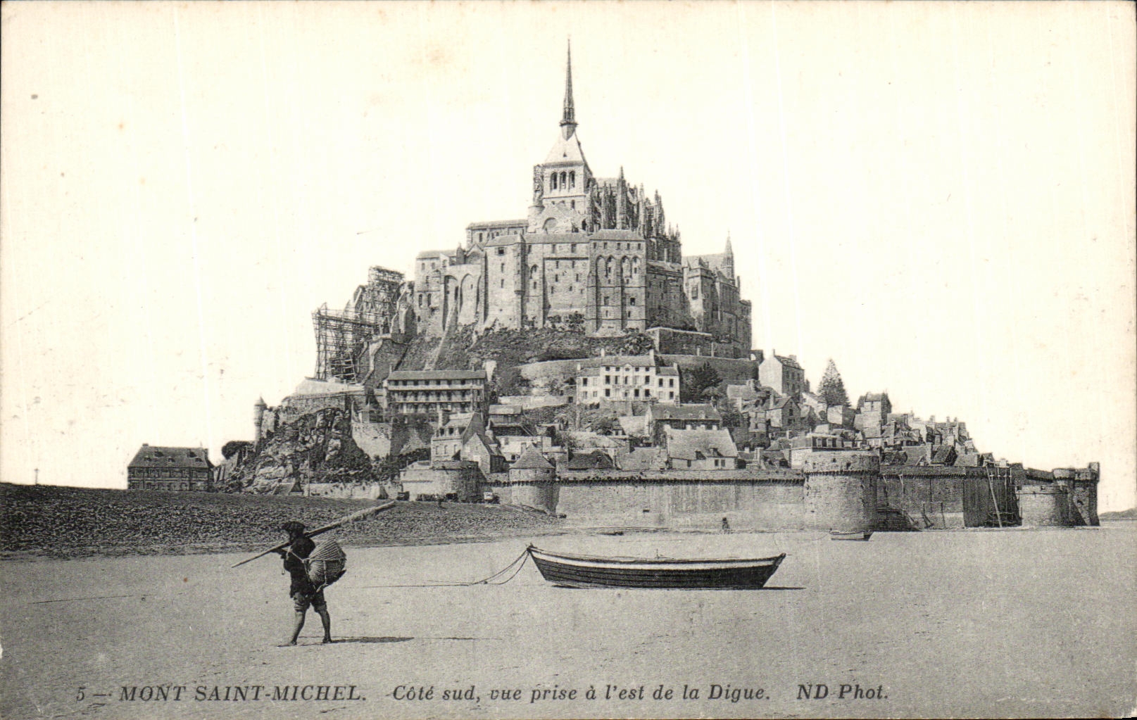 CPA Mont Saint Michel southern Dimension seen from ad interim 'is Dam sinner