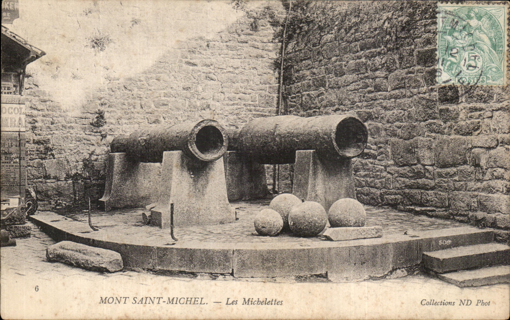CPA Mont Saint Michel Michelettes