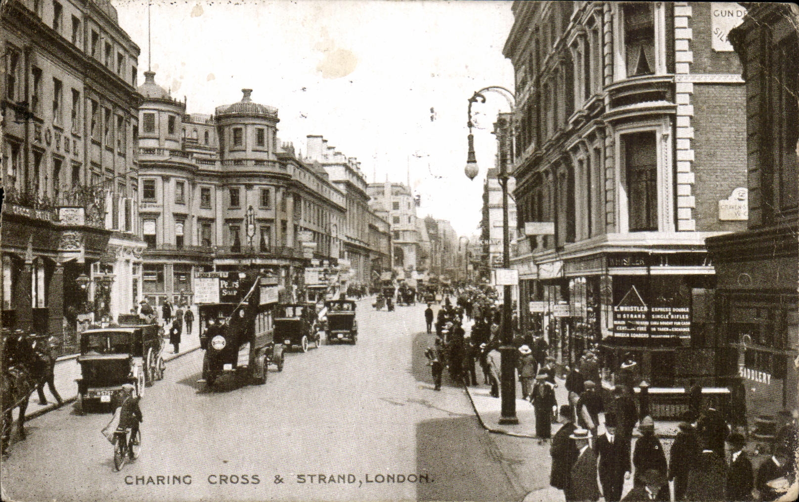 CPA Charing Cross-country race Strand London