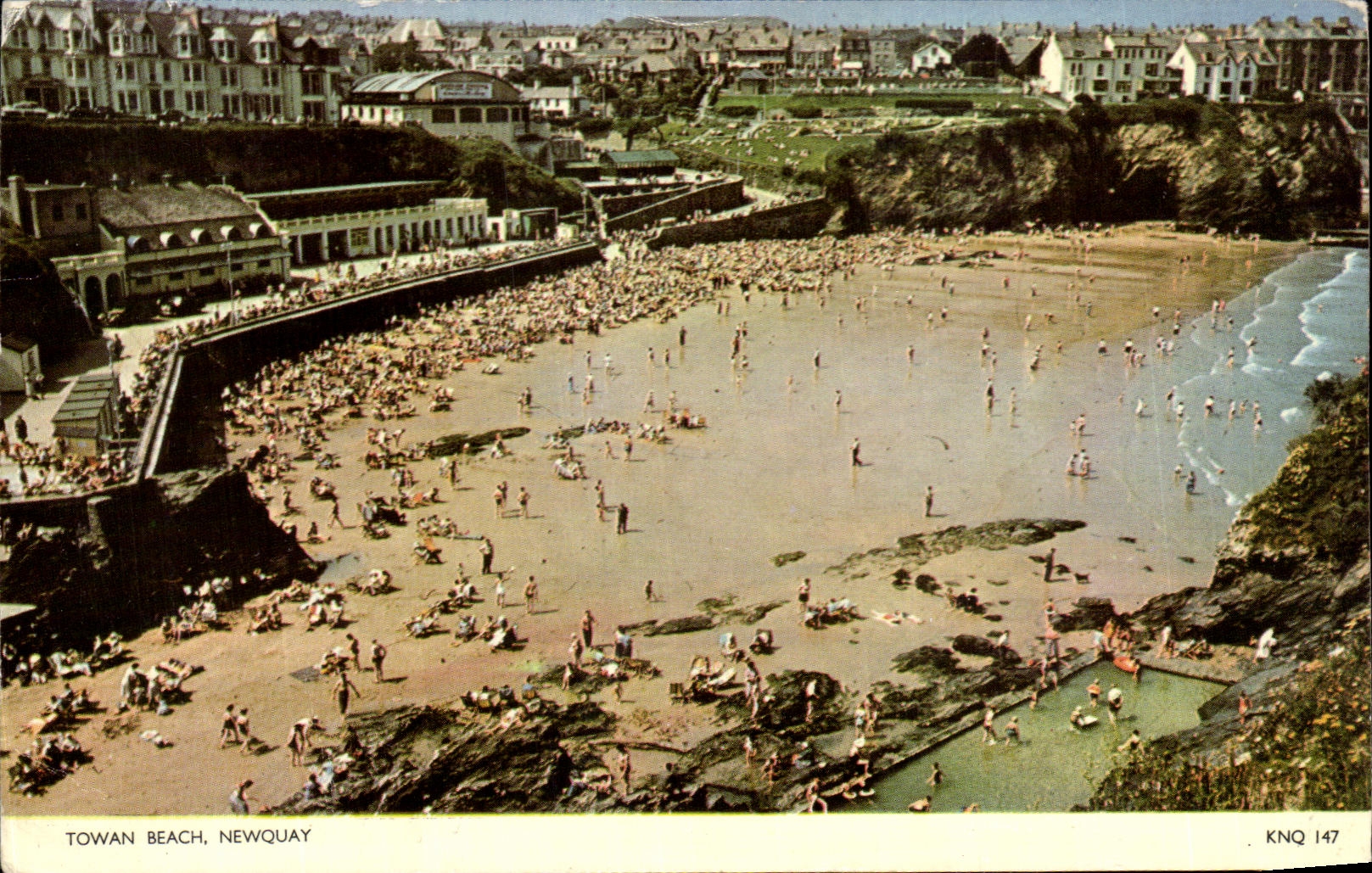 MODERN CARD Towan Beach Newquay