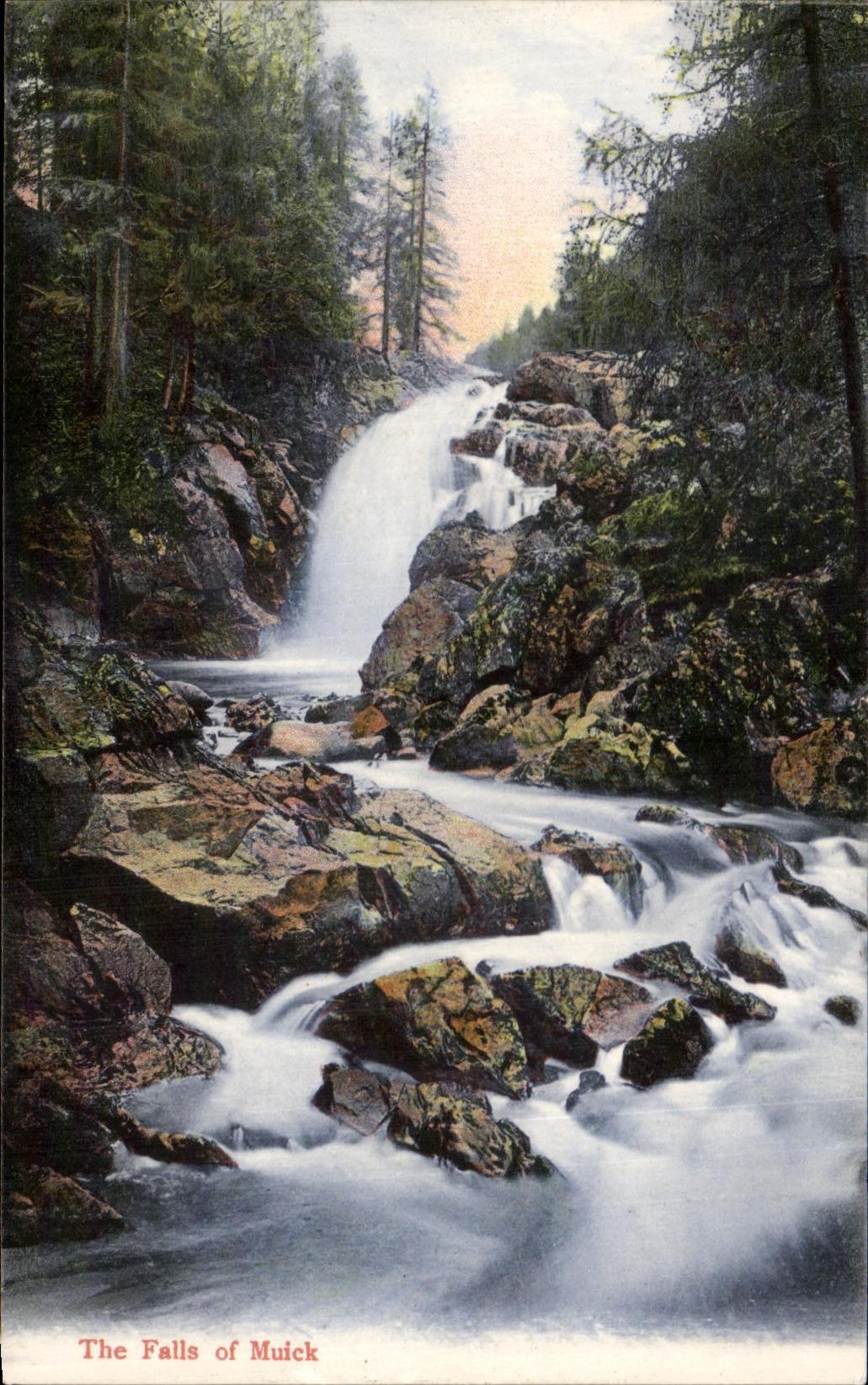 CPA The Falls Of Muick