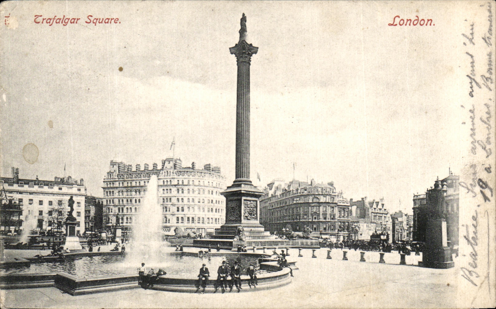 CPA Trafalgar London Public garden