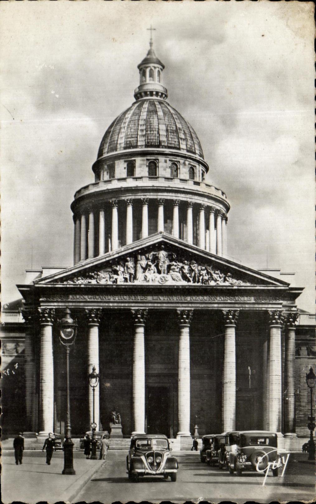 CPA Paris And Its Wonders the Pantheon