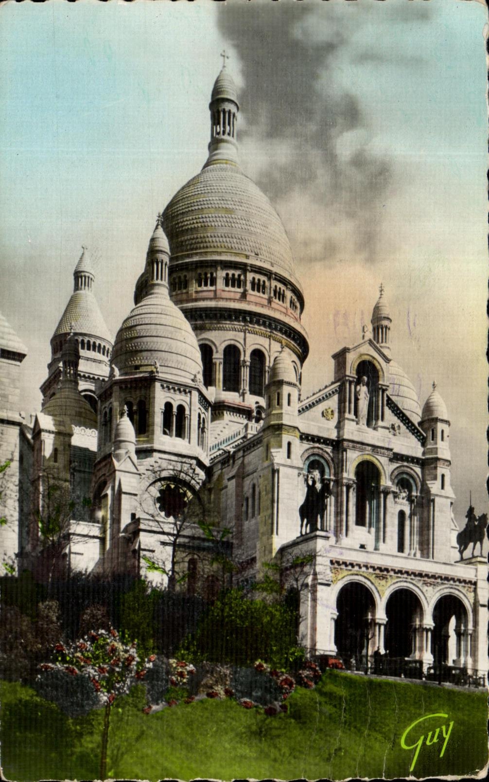 CPA Paris Et Ses Merveilles Basilique Du Sacre Coeur De Montmortre