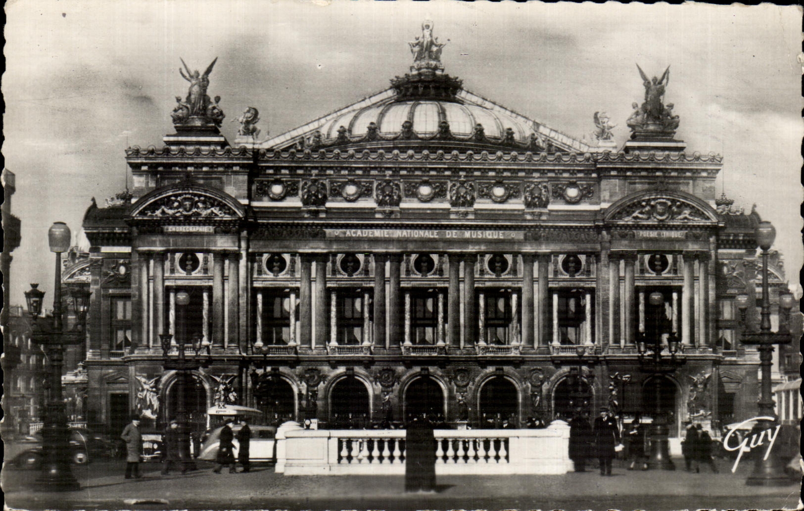 CPA Paris And Its Wonders Theater Of Opera