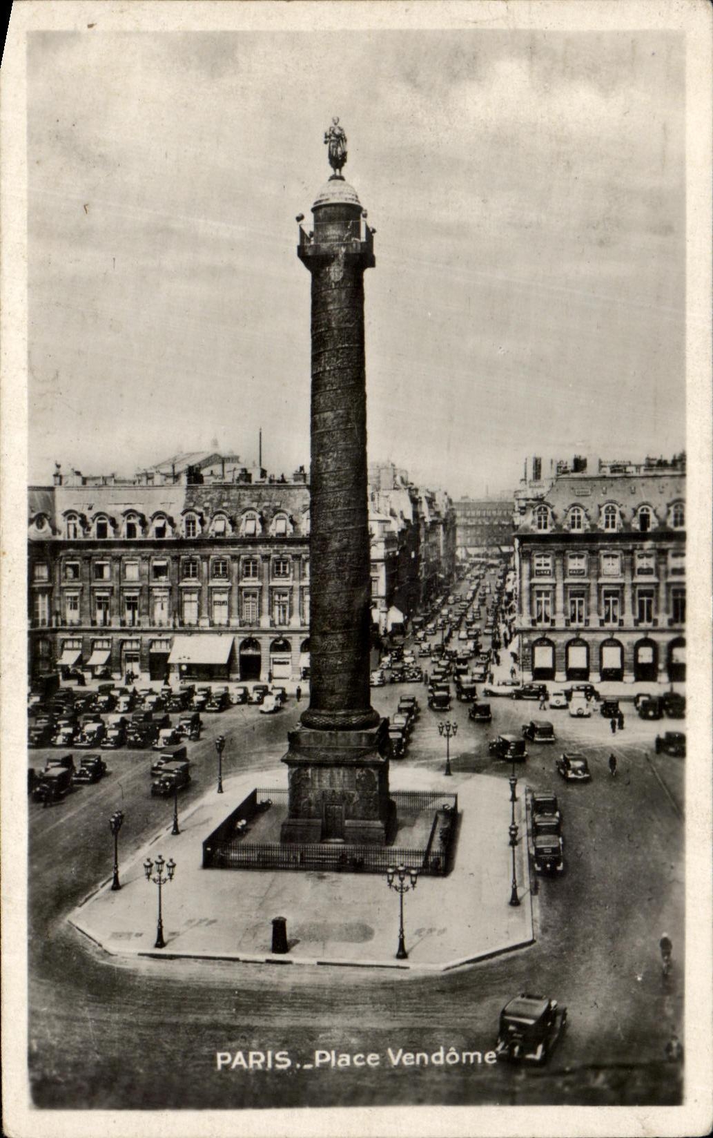 CPA Paris Places Vendome