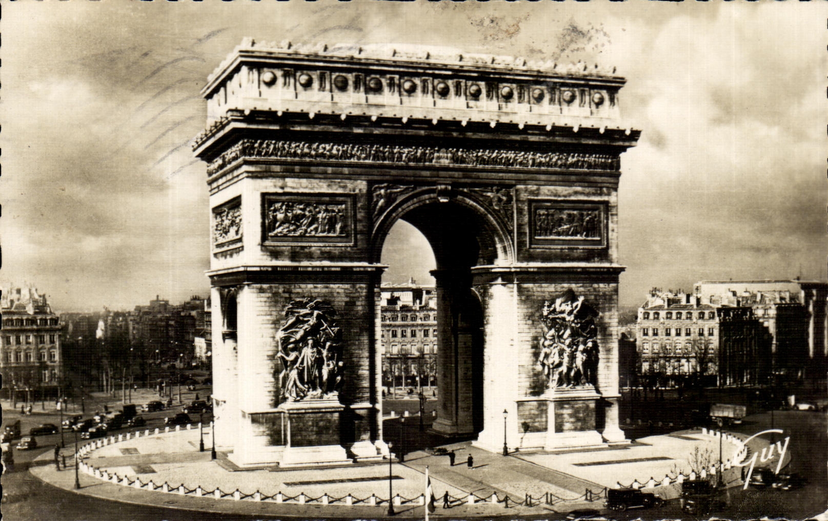 CPA Paris Et Ses Merveilles Arc De Triomphe De l'Etoile