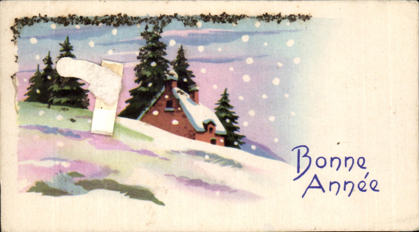 CPA Bonne Annee