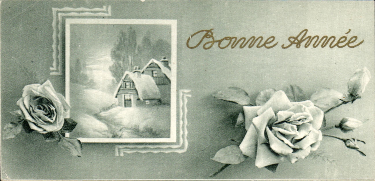 CPA Bonne Annee