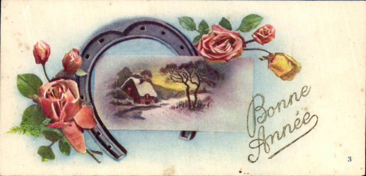 CPA Bonne Annee