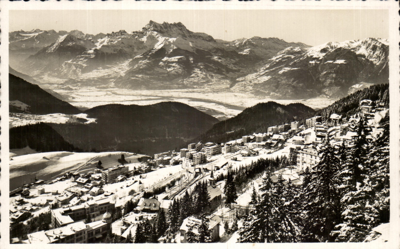 CPA Leysin Et Les Dents du Midi
