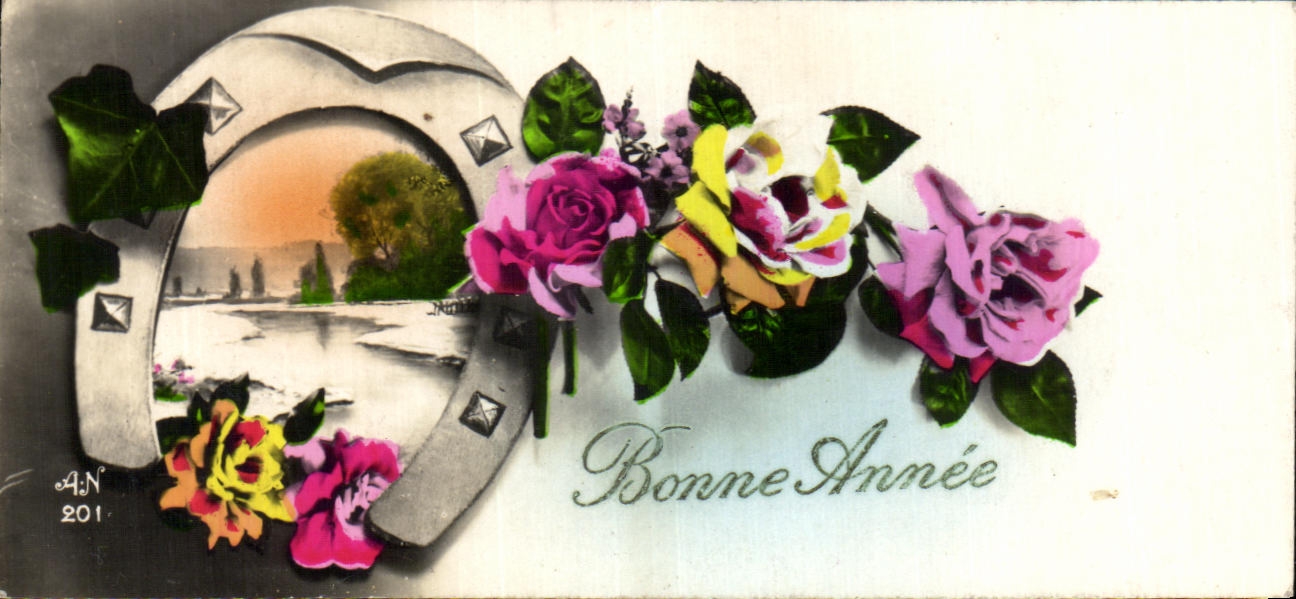 CPA Bonne Annee