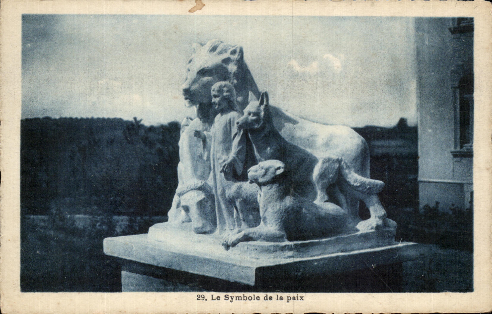 CPA the Symbol of Peace Lion Wolf