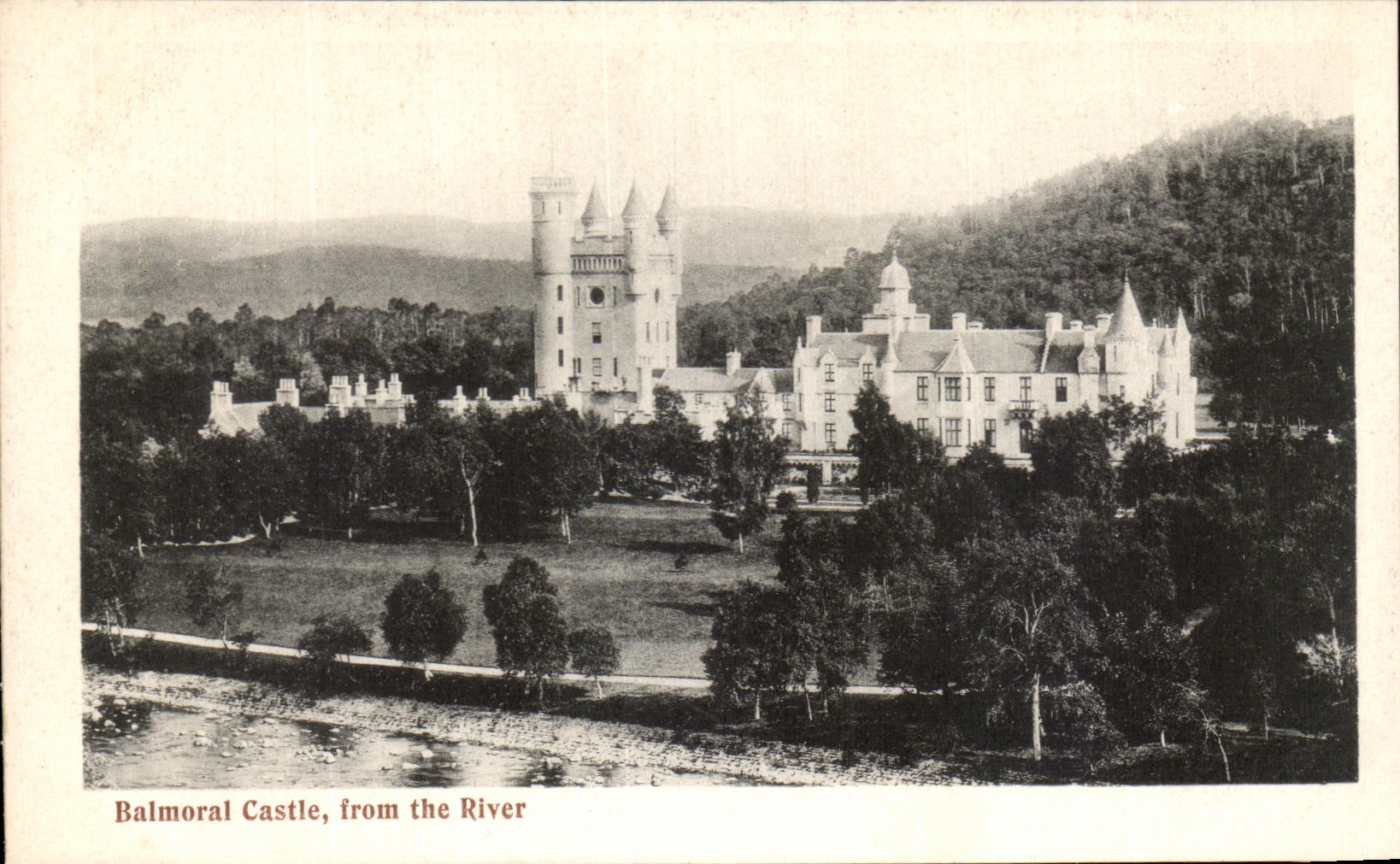 CPA Balmoral Castle from to rivet