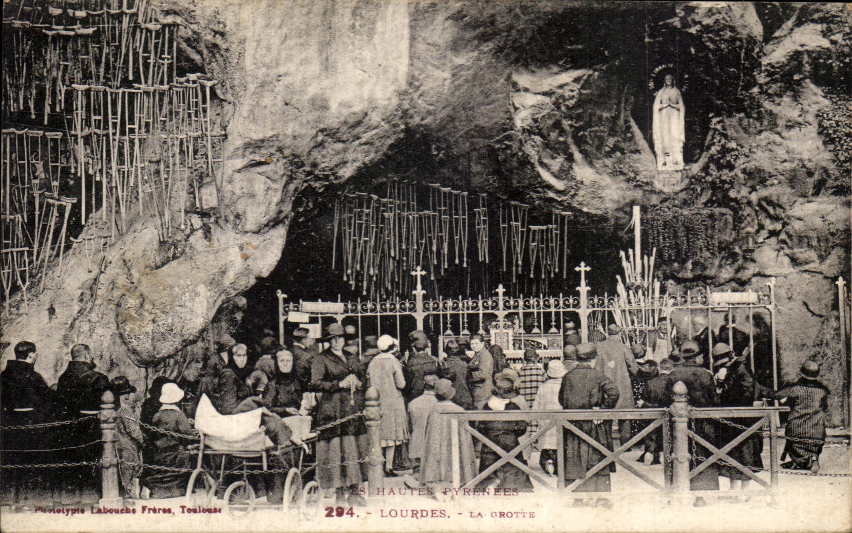 CPA Lourdes the Cave