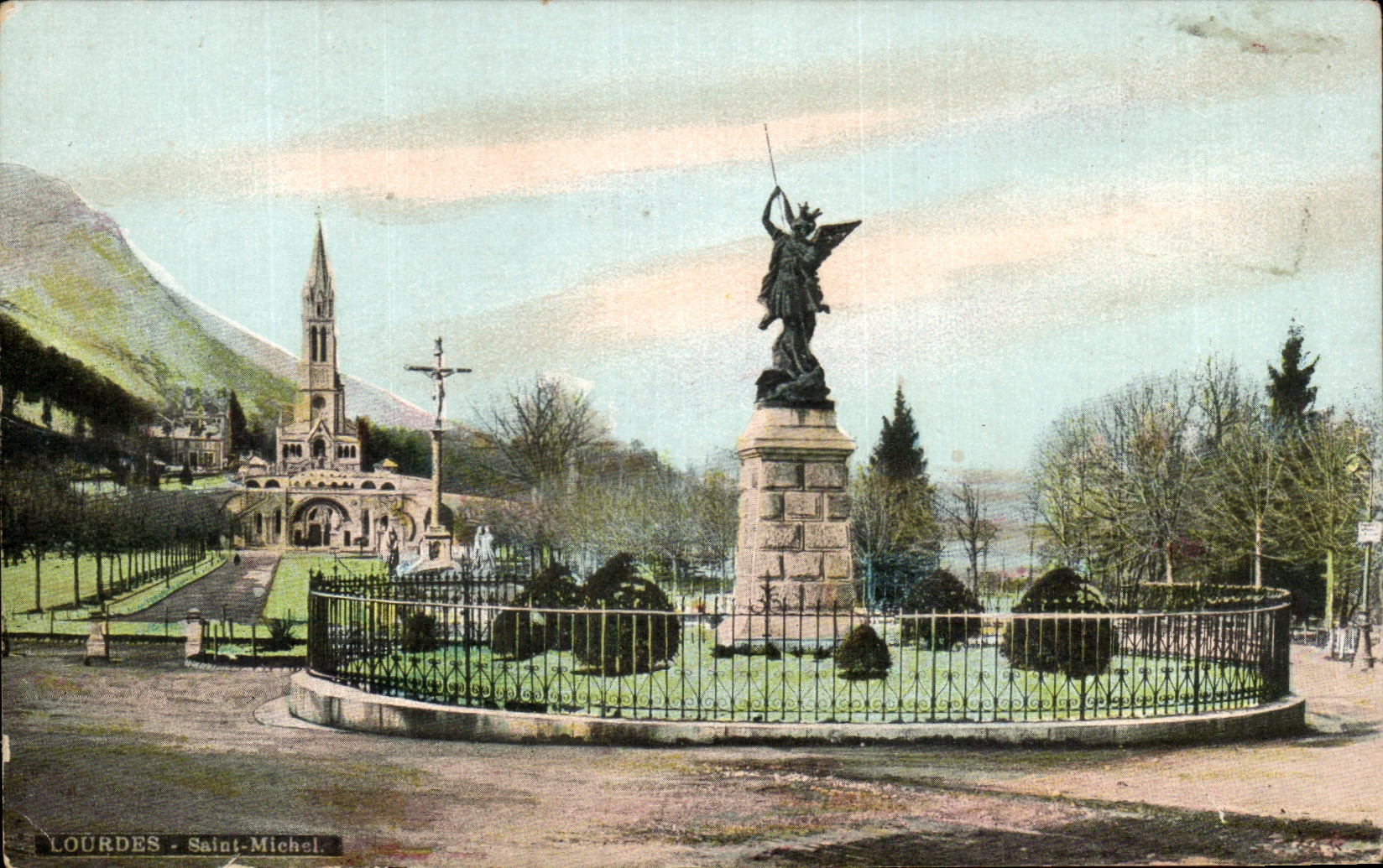 CPA Lourdes Holy Michel