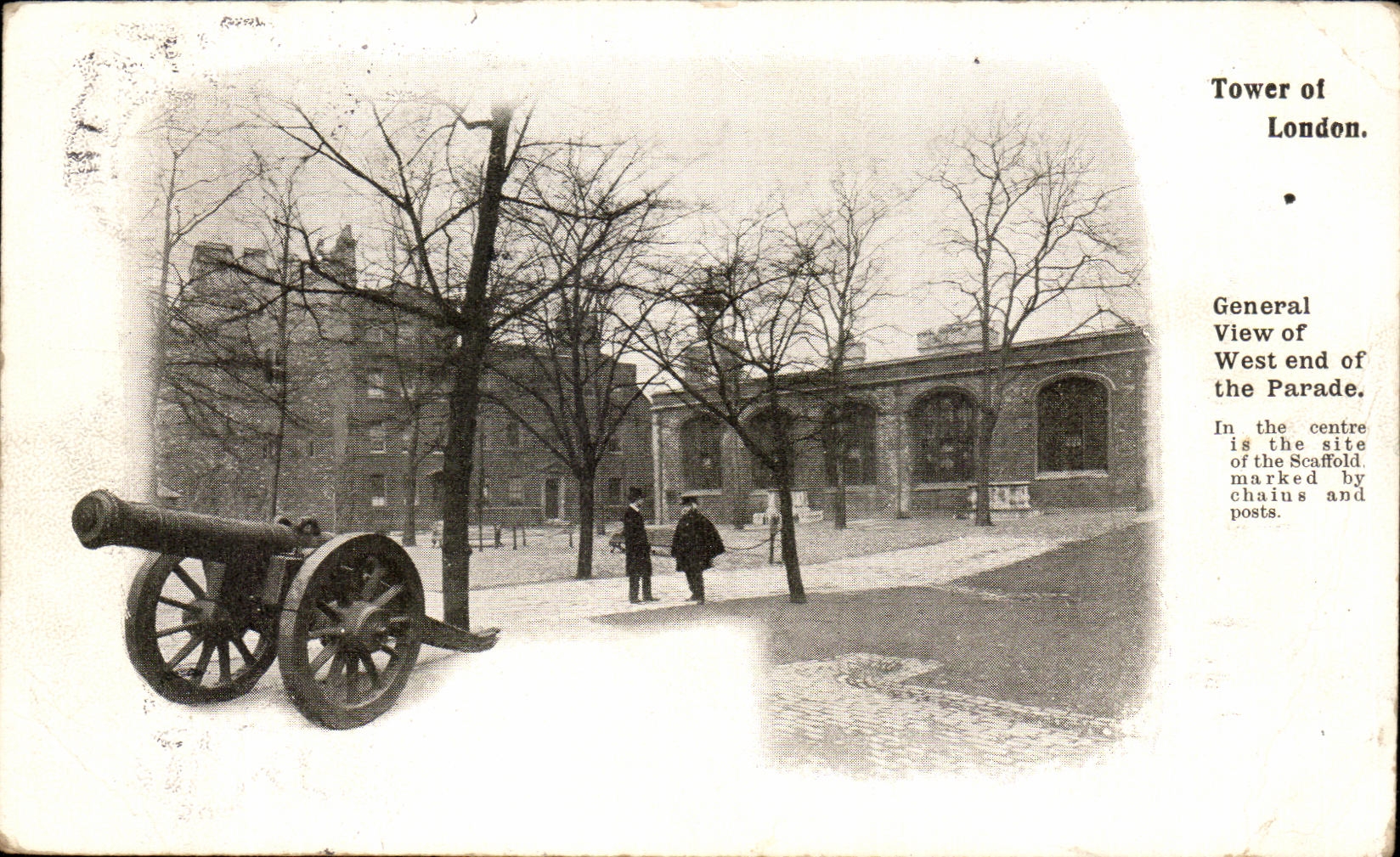 CPA General Tower off london view off the parade